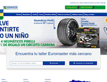 Tablet Screenshot of centros.euromaster-neumaticos.es